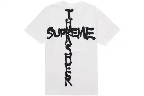Supreme Thrasher Cross Tee White