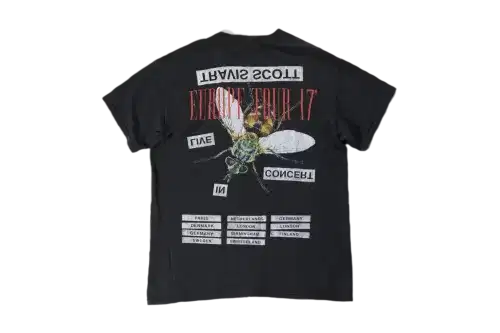 Travis Scott Europe Tour 2017 Concert Tee
