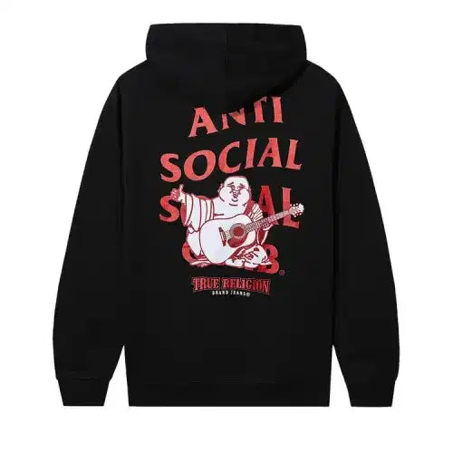 Anti Social Social Club X True Religion Anti-Truth Hoodie 'Black'