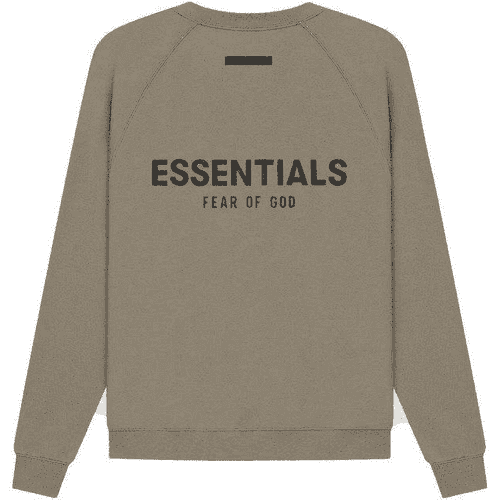 Fear Of God Essentials Sweatshirt Taupe/ Umber