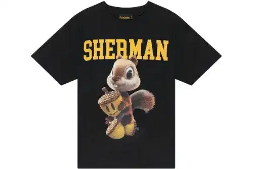 Drew House 3D Sherman SS Black Tee