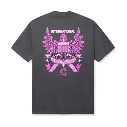 Anti Social Social Club Overanxious Tee 'Charcoal'