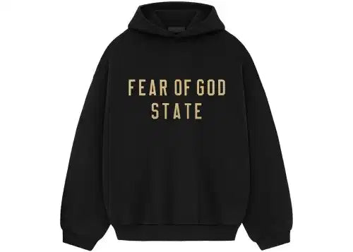 Fear of God Essentials Fleece Hoodie Black