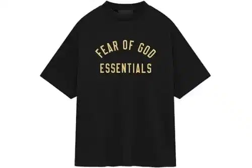 Fear of God Essentials Jersey Crewneck Tee Black
