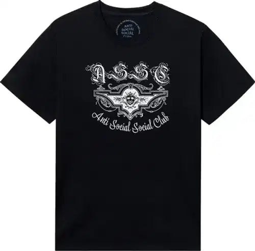 Anti Social Social Club X 2 Tone Feast Or Famine Tee 'Black'