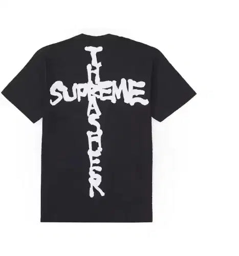 Supreme Trasher Cross Tee Black