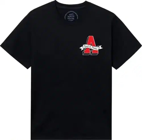 Anti Social Social Club X 2 Tone Easy A Tee 'Black'