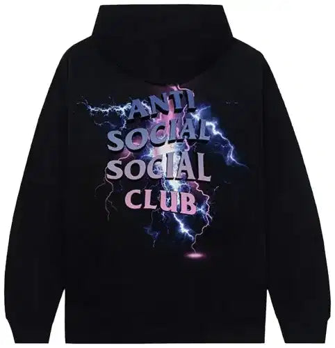 Anti Social Social Club Bolt From The Blue Hoodie