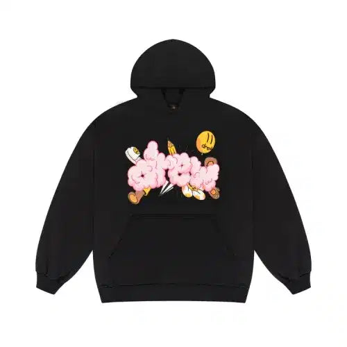 Drew House Doodle Joy Hoodie Black