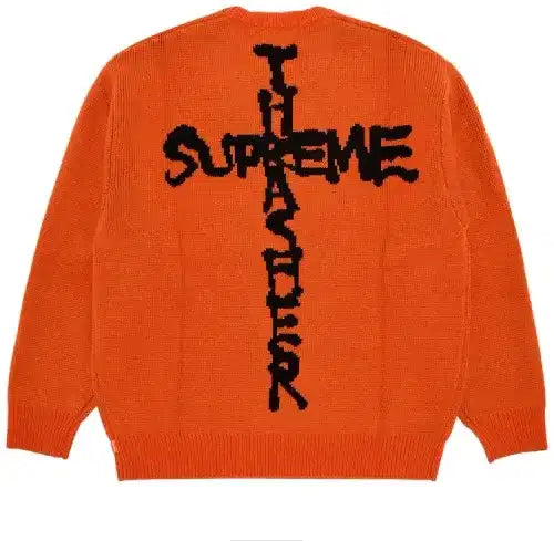 Supreme X Thrasher Sweater Orange