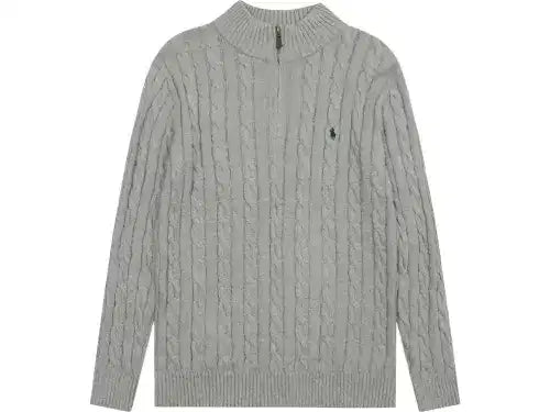 Polo Ralph Lauren Cable Knit Sweater Grey