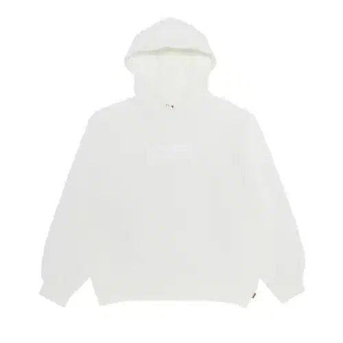 Supreme Box Logo Hooded Sweatshirt 'White'