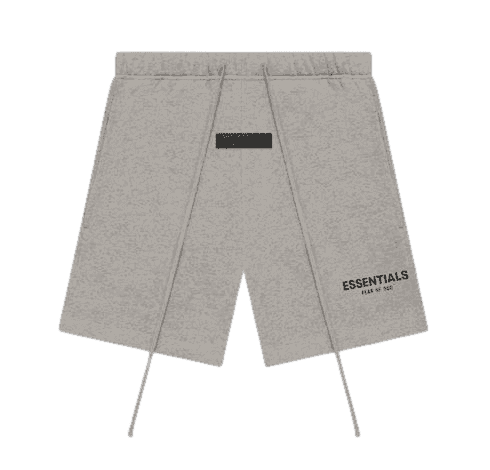 Essentials Shorts SS22 Flocked Dark Oatmeal