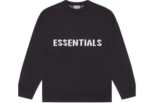 Fear of God Essentials Knit Sweater 'Dark Slate/Stretch Limo/Black'