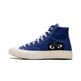 Converse Chuck Taylor All Star 70 Hi Comme des Garcons PLAY Blue Quartz