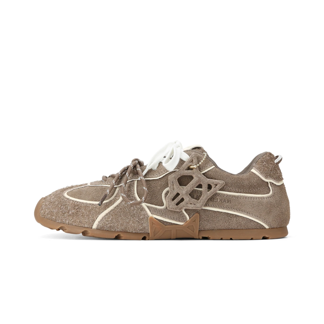 NAKED WOLFE Ace Taupe Suede
