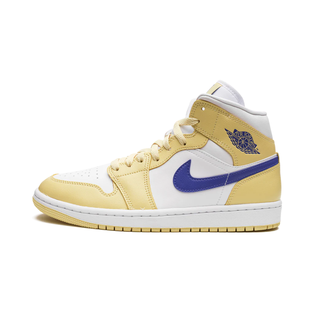 Jordan 1 Mid Lemon Wash Lapis (W)