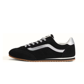Vans Super Lowpro Shoe Black Silver Grey