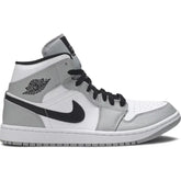 Air Jordan 1 Mid 'Light Smoke Grey'