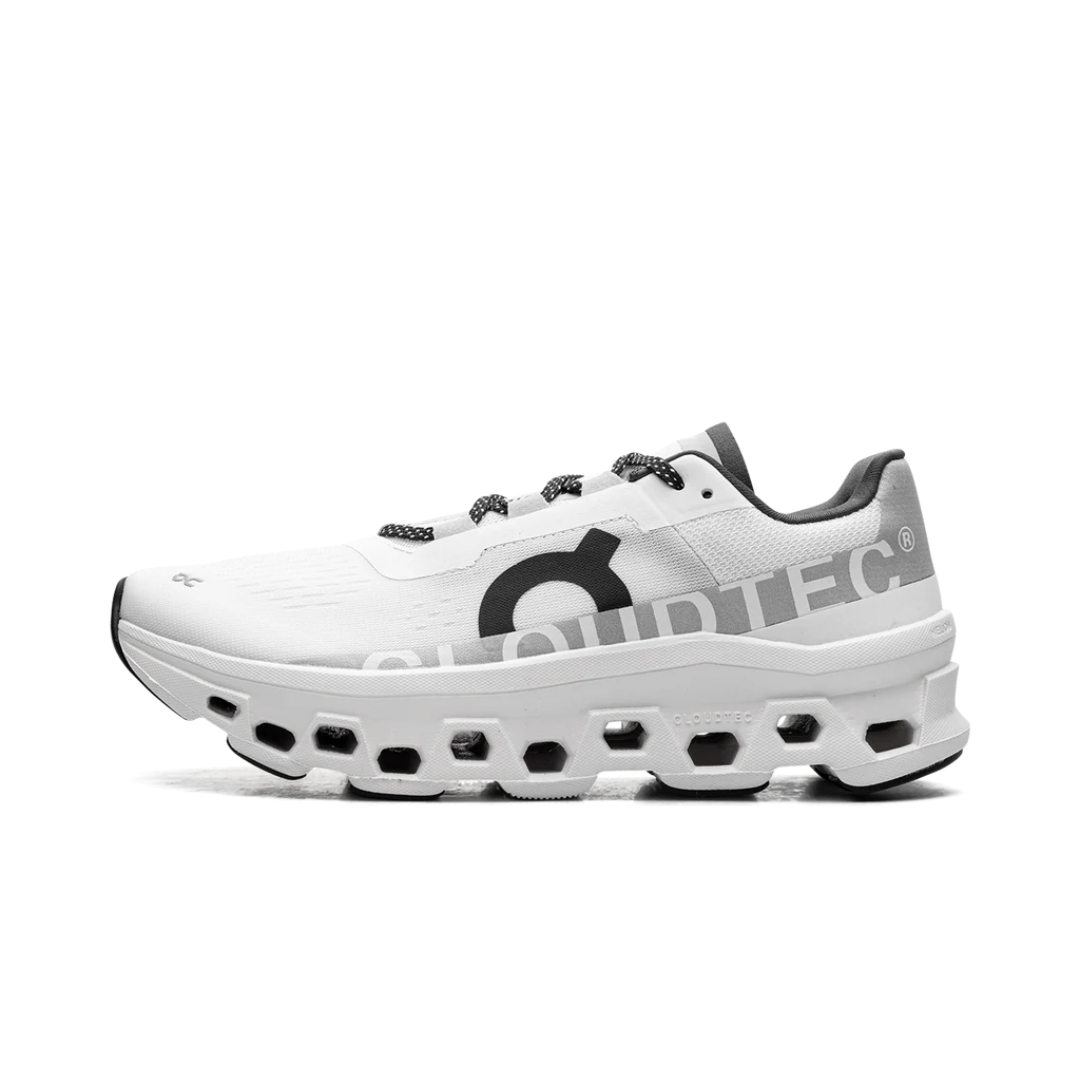 On Running Cloudmonster White Black (W)