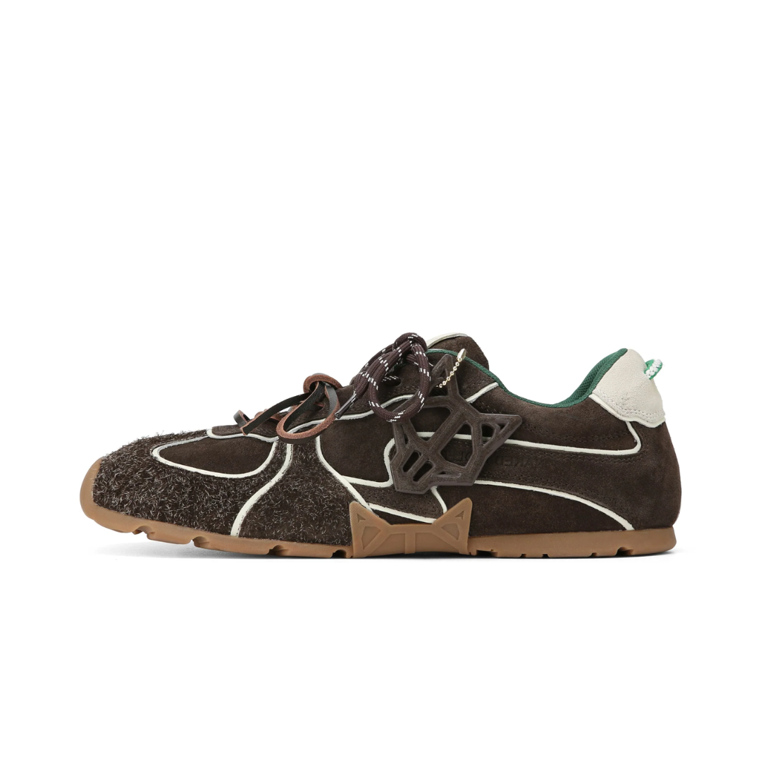 NAKED WOLFE Ace Brown Suede