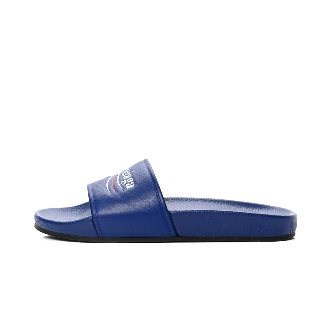 Balenciaga Pool Slide Blue Ocean