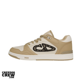 DIOR B57 LT CALF DO JACQUARD BEIGE WHITE
