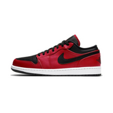 Jordan 1 Low Reverse Bred Pebbled Swoosh
