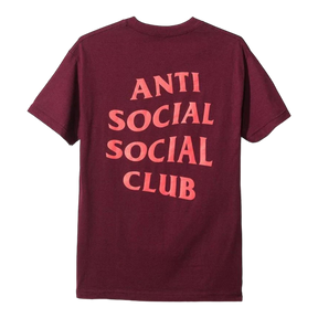 Anti Social Club - Lost Feelies Tee (Burgundy)