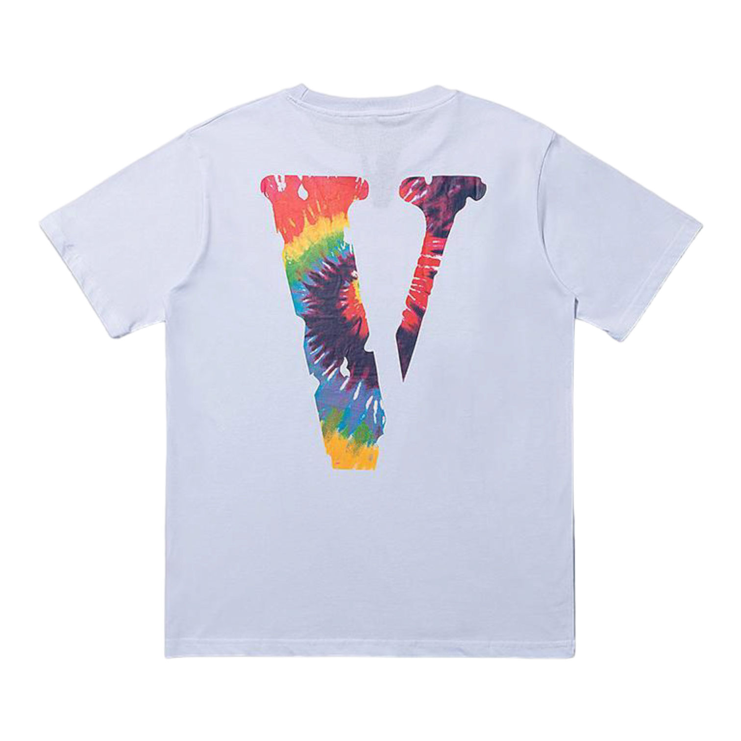 Vlone 21SS Vlone Tie Dye Rainbow Friends Tee - WHITE