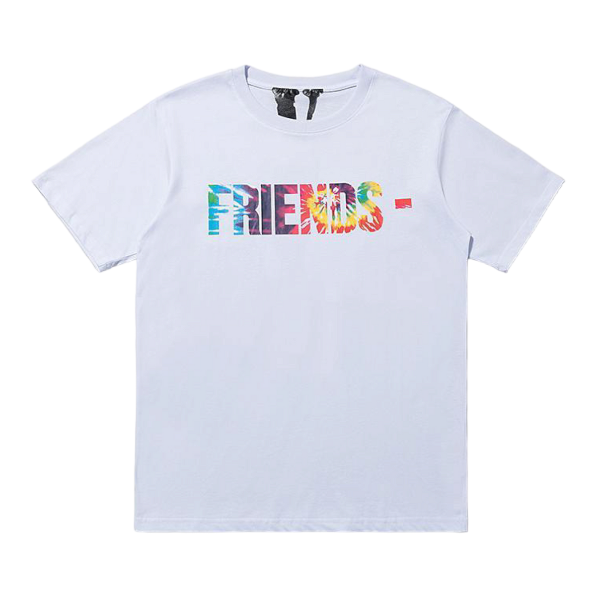 Vlone 21SS Vlone Tie Dye Rainbow Friends Tee - WHITE