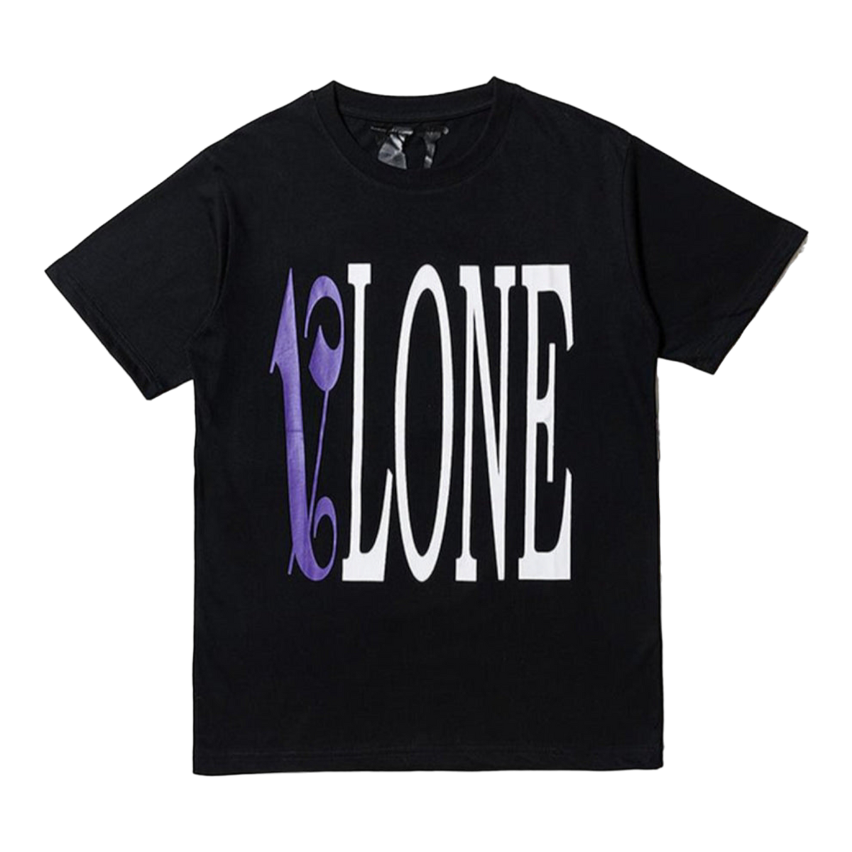 Vlone x Palm Angels Logo T-Shirt 'Black/Purple'