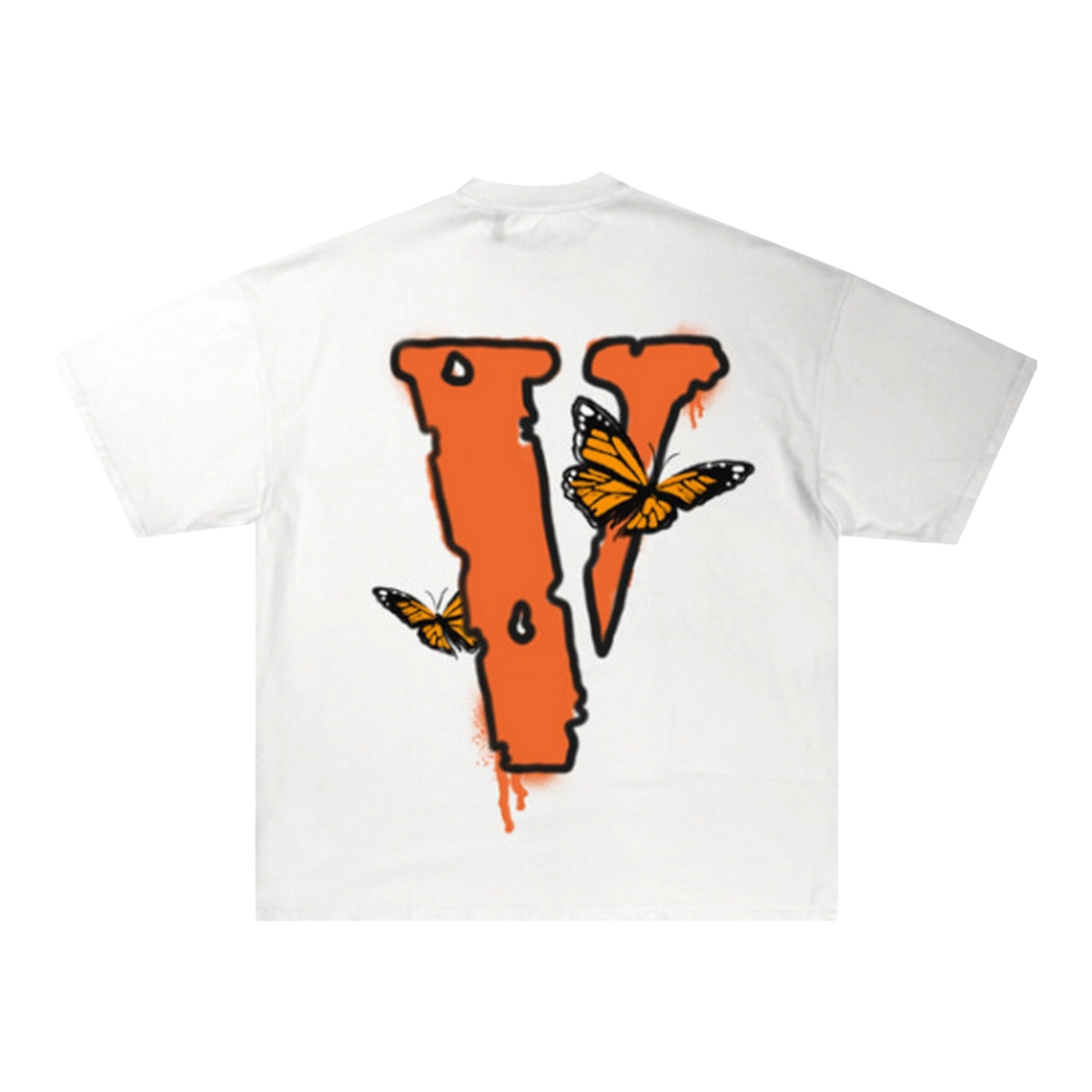 Vlone x Juice WRLD Butterfly Tee 'White'