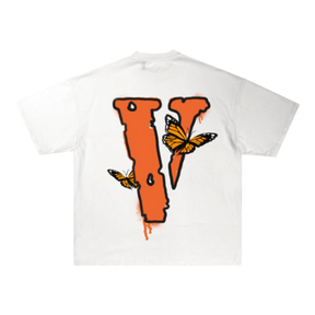 Vlone x Juice WRLD Butterfly Tee 'White'