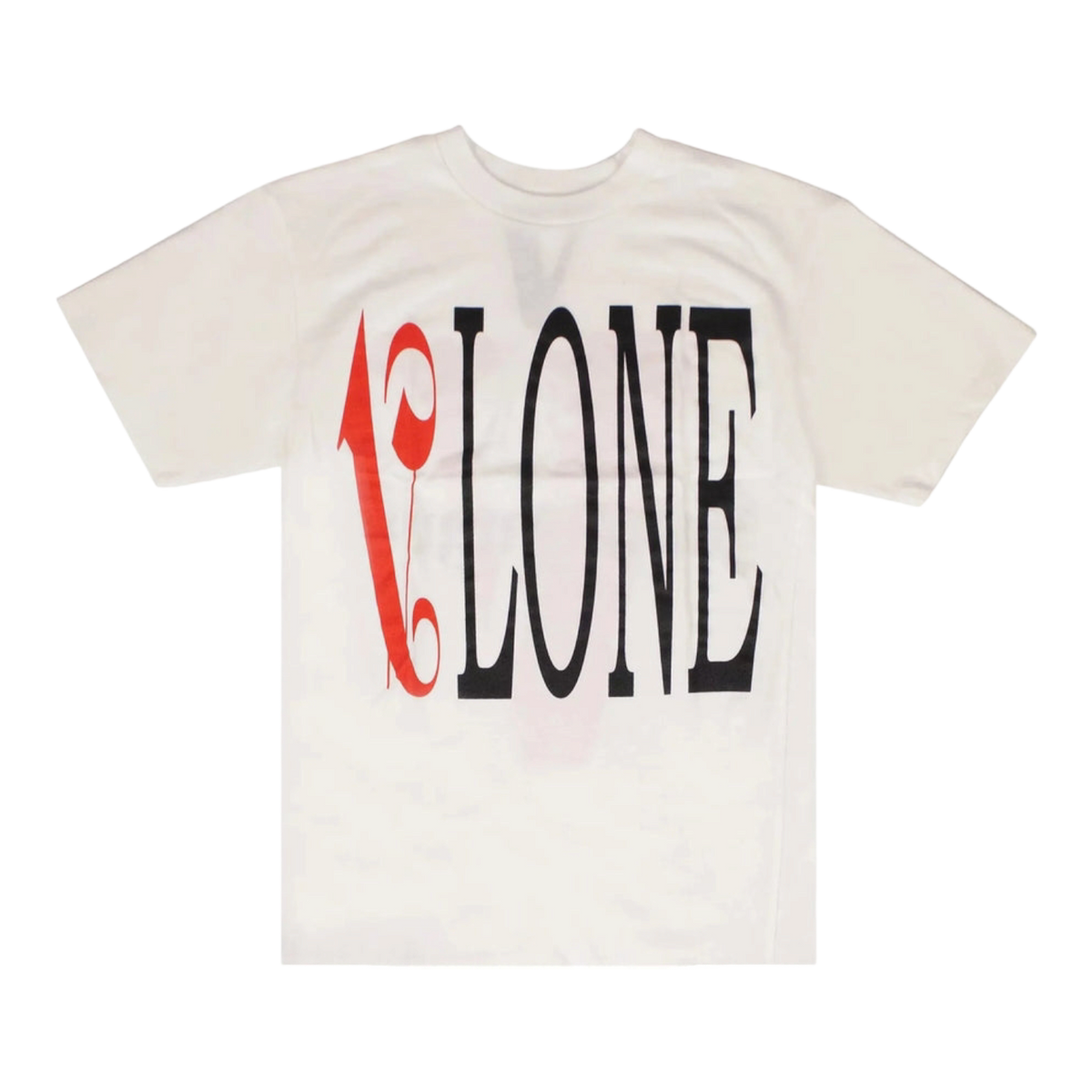 Vlone x Palm Angels Logo T-Shirt 'White/Red'