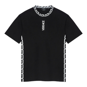 Versace SS22 La Greca Tee - Black