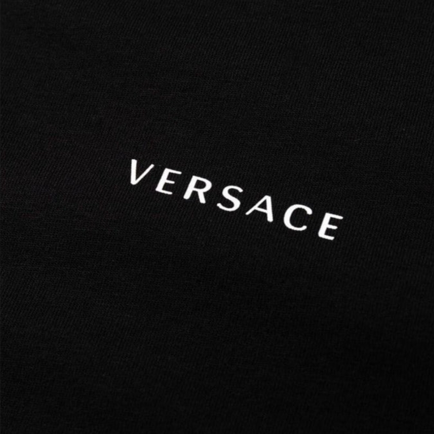 Versace Logo Print Under Tee