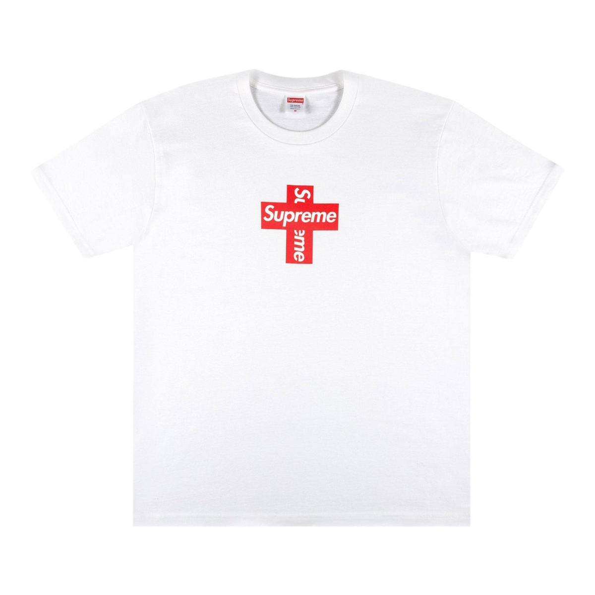 Supreme Cross Box Logo Tee 'White'