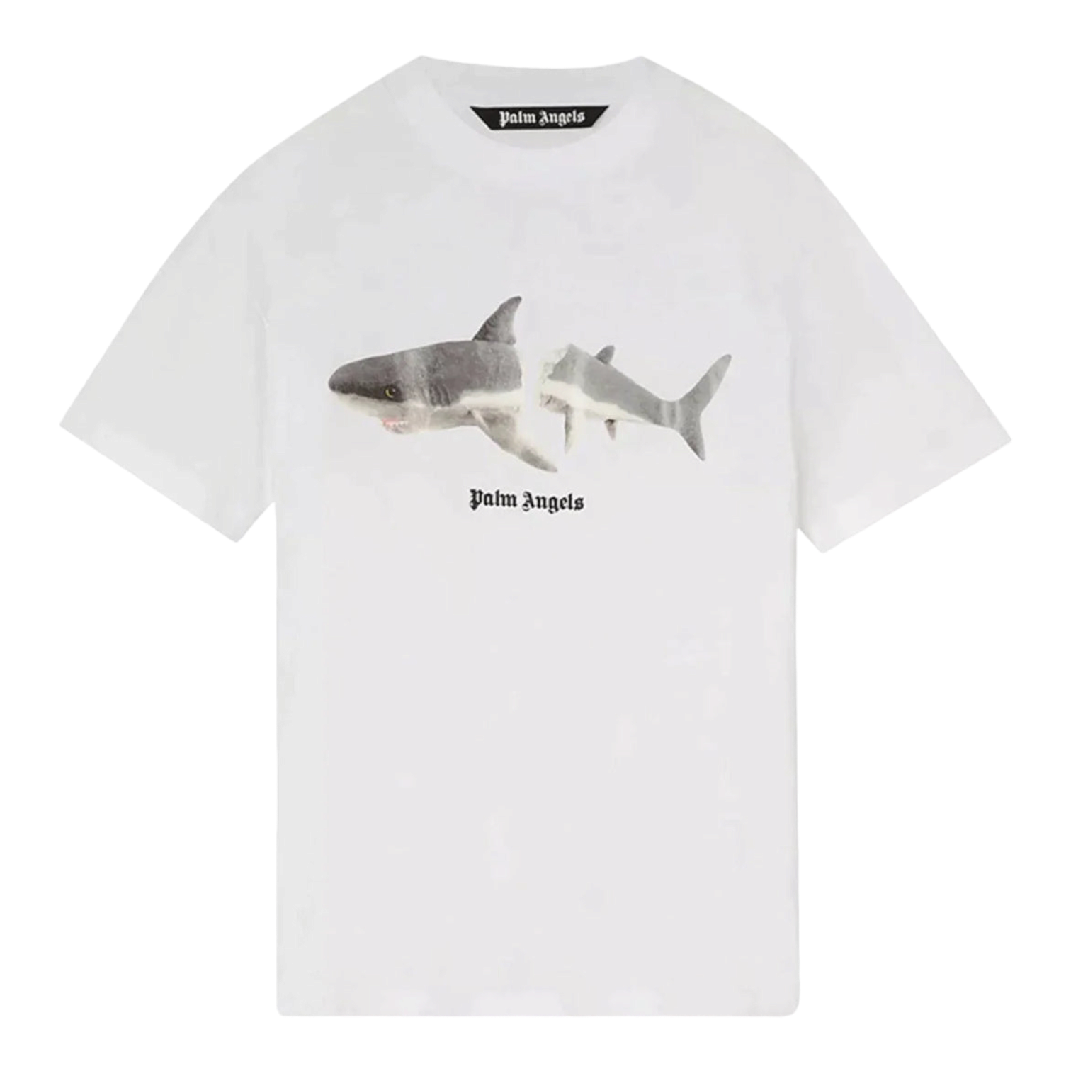 Palm Angels Shark Classic Tee 'White/Black'