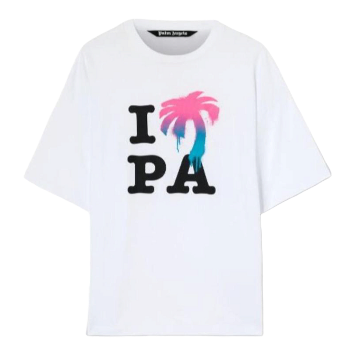 Palm Angels I Love PA White T-Shirt