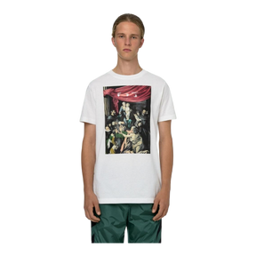 Off White Caravaggio Painting Slim Tee - White