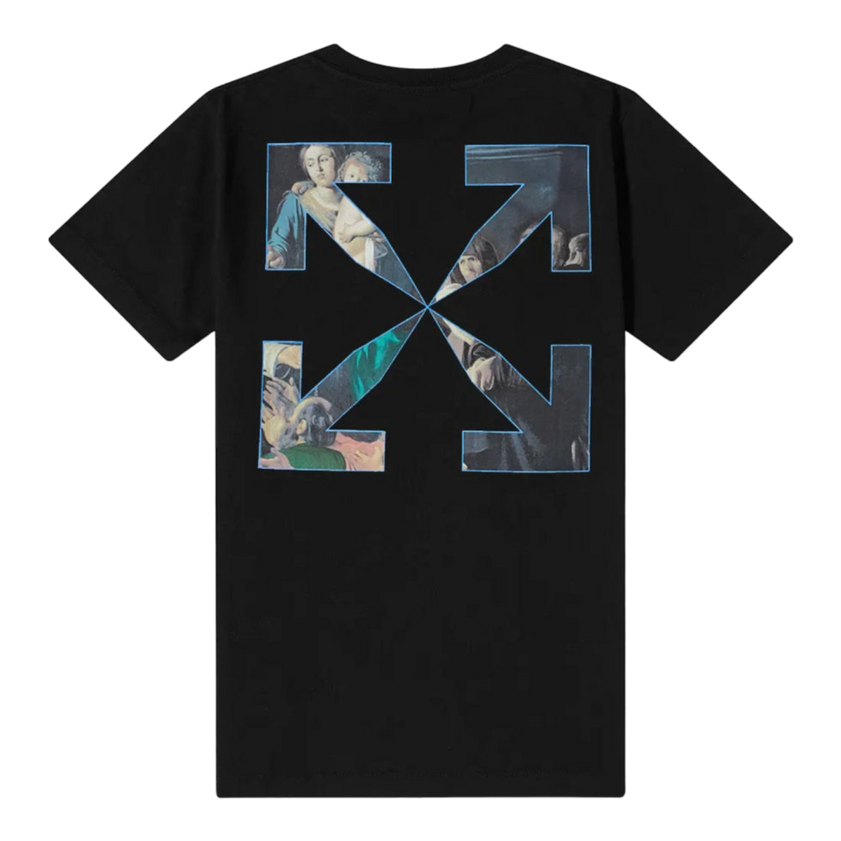 Off White Caravaggio Painting Slim Tee - Black