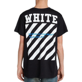 Off White Blue Collar Tee