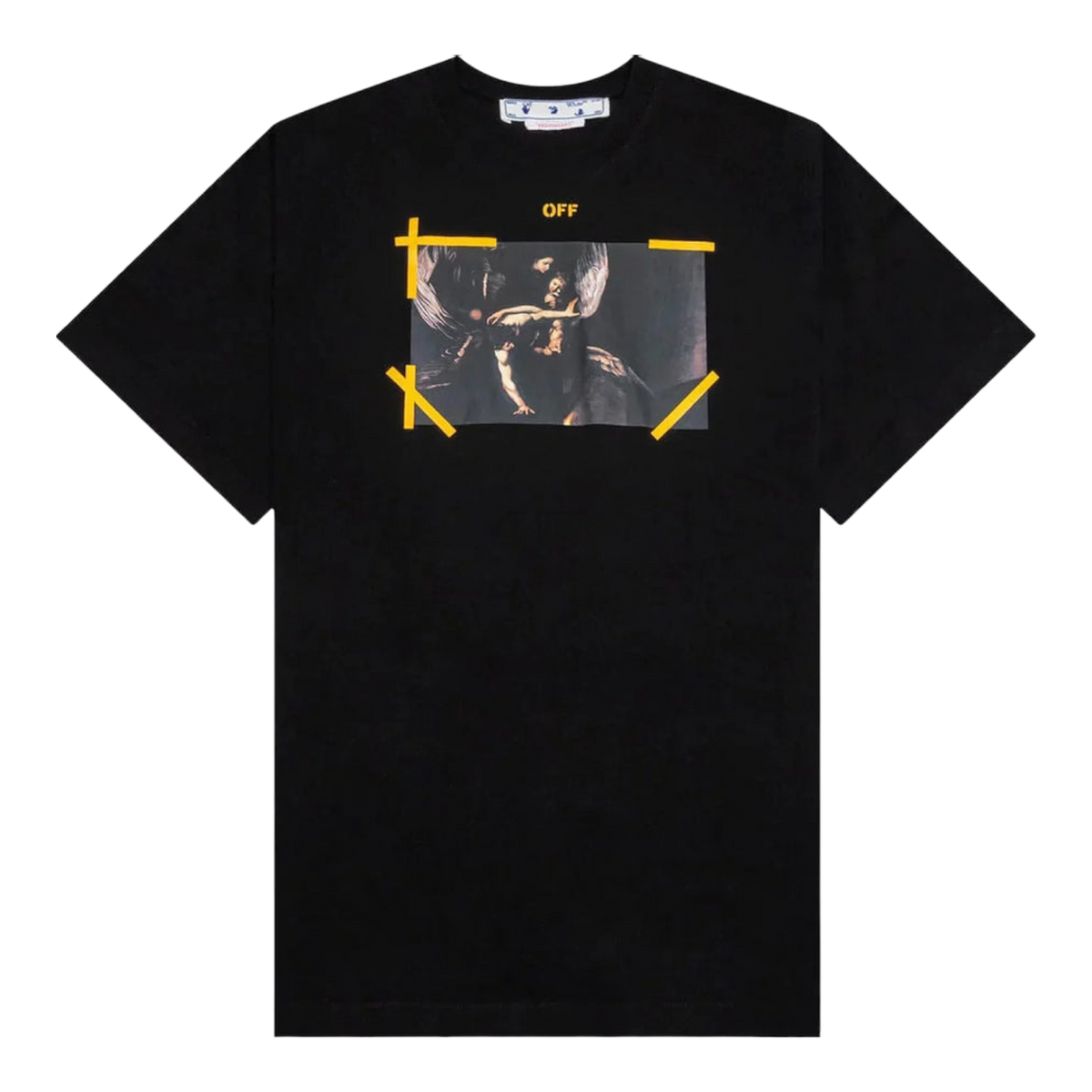 Off White Caravaggio Mercy Skate Black Tee