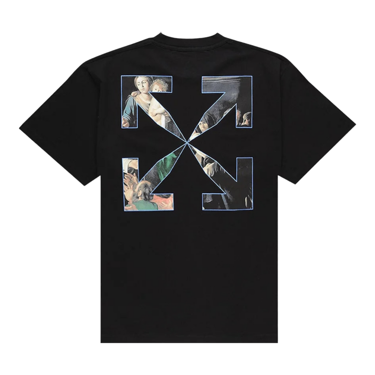 Off White Caravaggio Painting Black Tee