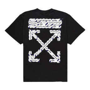 Off White Airport Tape Slim Fit Tee