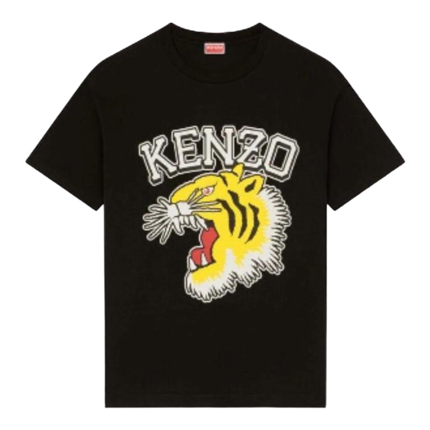 Kenzo Tiger Yellow Tee - Black