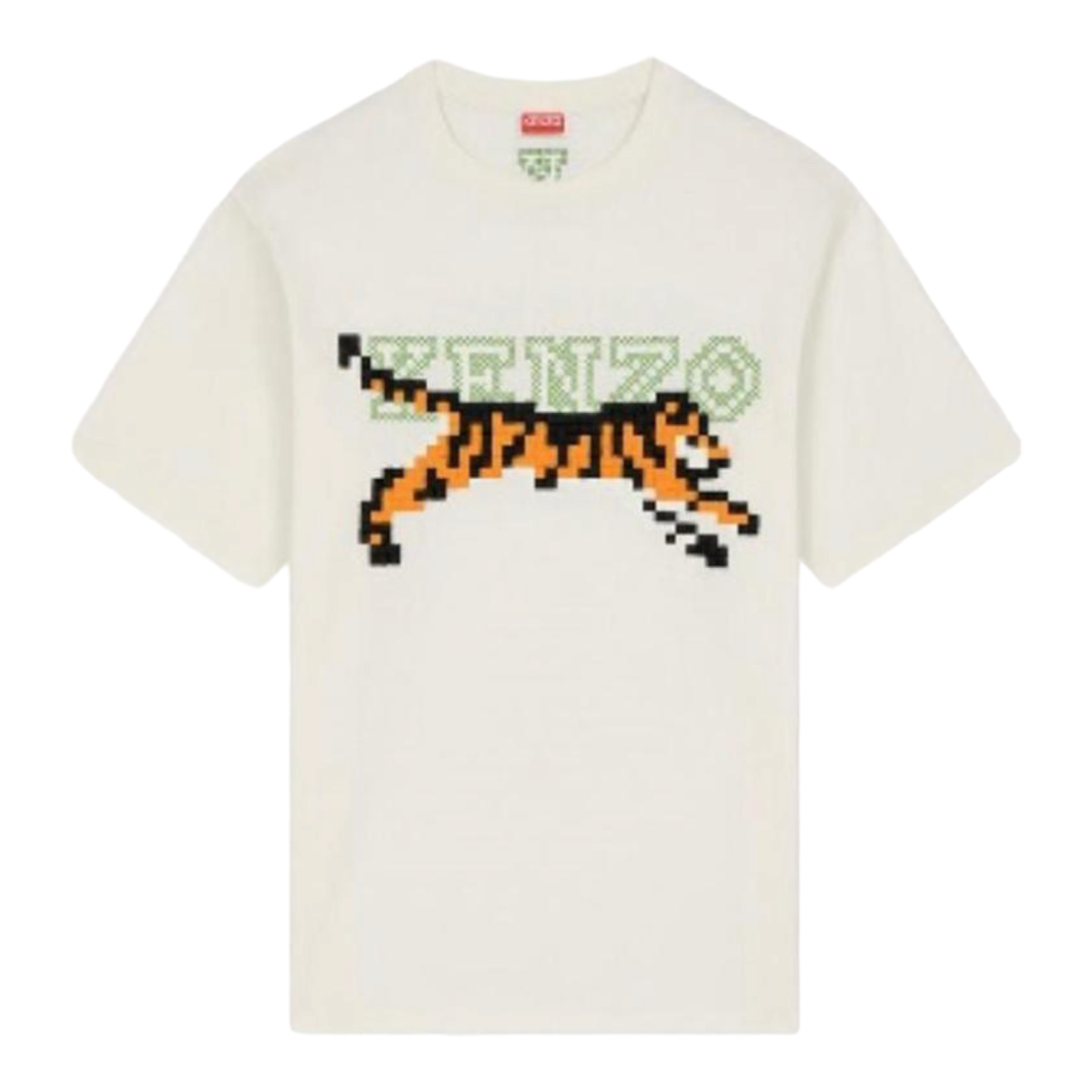 Kenzo Running Tiger Tee - White