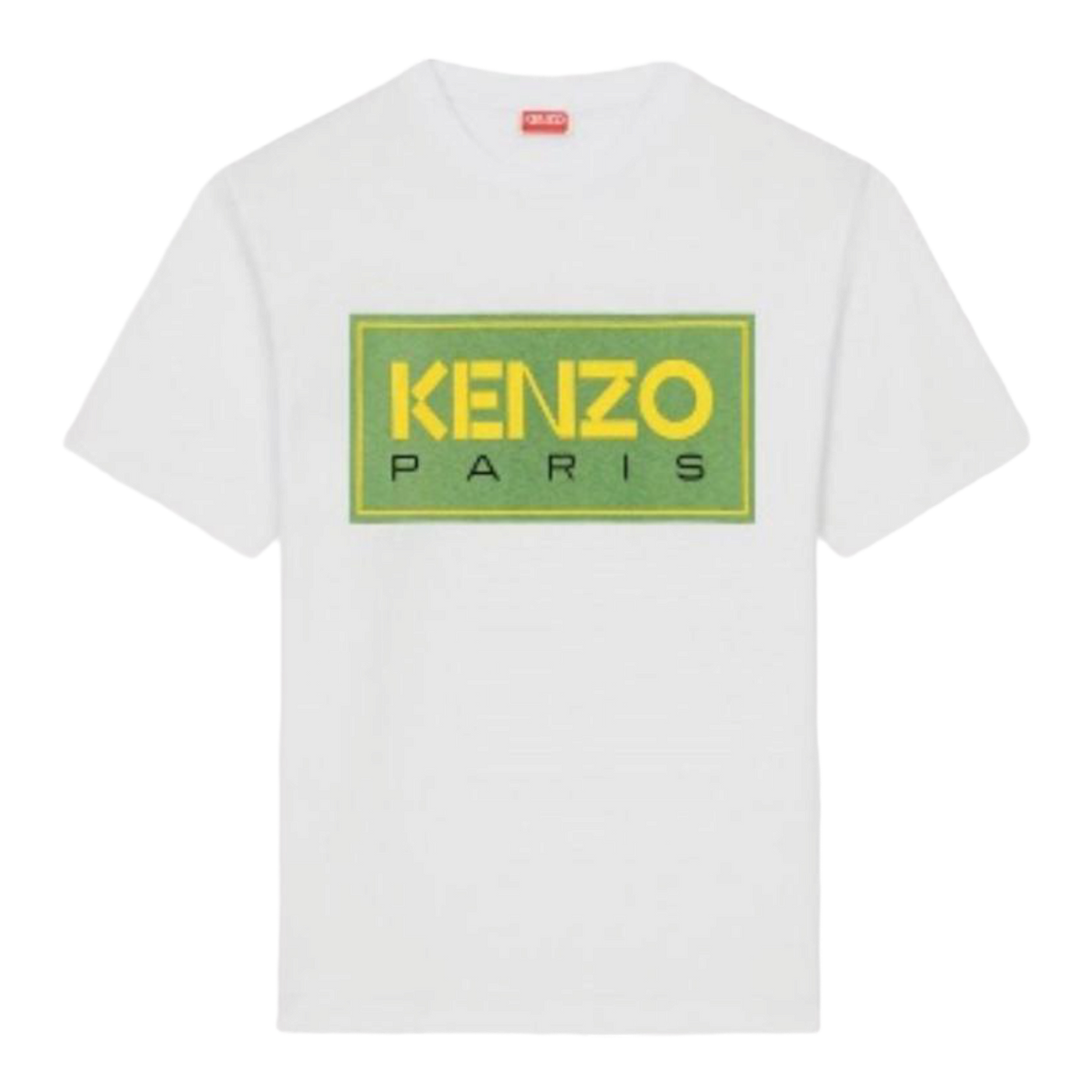 Kenzo Paris Square Logo Tee - White