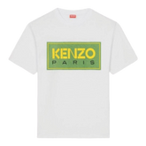 Kenzo Paris Square Logo Tee - White